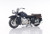 8" Black Metal Hand Painted Decorative Motorcycle (401121)