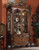 20" X 51" X 89" Cherry Oak Wood Poly Resin Glass Curio Cabinet (347004)