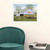 Tulip Quilt Block Barn 3 White Framed Print Wall Art (404393)