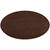 Lippa 48" Oval-Shaped Walnut Coffee Table EEI-2020-WAL