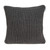 20" X 7" X 20" Transitional Charcoal Pillow Cover With Poly Insert (334146)