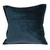 20" X 7" X 20" Transitional Dark Blue Quilted Pillow Cover With Poly Insert (334093)