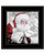 Santas Little Friends 5 Black Framed Print Wall Art (407553)