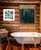 Cabin In The Woods 2 White Framed Print Wall Art (407621)