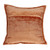 20" X 7" X 20" Transitional Orange Solid Quilted Pillow Cover With Poly Insert (334098)