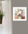 Table Bouquet 2 [2] White Framed Print Wall Art (407876)