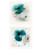 Set Of Two Poppy 2 White Framed Print Wall Art (408066)