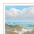 Seascape I 3 White Framed Print Wall Art (416222)