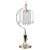 27" Gold Metal Chandelier Faux Crystal Table Lamp (468575)