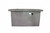 Rectangular Grey Cement Gas Fire Pit With Lava Rocks (475093)