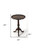 26" Dark Brown And Cherry Manufactured Wood Round End Table (476459)