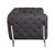 93" Brown Genuine Leather Standard Sofa (476527)