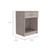 Sophisticated And Stylish Light Grey Eco Nightstand (477920)