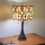 21" Stained Glass Two Light Floral Drum Table Lamp (478170)