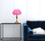 24" Glam Hot Pink Feather And Gold Table Lamp (478186)