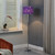 63" Steel Traditional Shaped Floor Lamp With Lavender Drum Shade (478192)