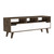 Stylish Dark Walnut And White Television Stand (478450)