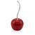 21" Red And Silver Enamel Cherry Sculpture (480033)