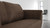 Modern 78" Brown Loveseat With Removable Cushions (480888)