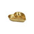 7" Gold Heart Metal Handmade Tray (483152)
