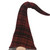 29" Red And Black Plaid Fabric Standing Gnome (483524)