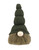14" Green Chunky Knit Hat Fabric Sitting Gnome Sculpture (483532)