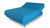 Full Adjustable Turquoise Upholstered 100% Polyesterno Bed With Mattress (483977)
