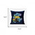 16X16 Blue Yellow Bird Blown Seam Broadcloth Animal Print Throw Pillow (485589)