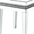 24" Silver Mirrored Square End Table (486408)