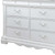 56" White Solid Wood Vintage Style Eight Drawer Double Dresser (486517)