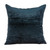 22" X 7" X 22" Transitional Dark Blue Solid Pillow Cover With Poly Insert (334044)