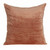 22" X 7" X 22" Transitional Orange Solid Pillow Cover With Down Insert (334237)