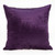 22" X 7" X 22" Transitional Purple Solid Pillow Cover With Down Insert (334232)