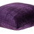 22" X 7" X 22" Transitional Purple Solid Pillow Cover With Down Insert (334232)