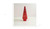 15" Red Glass Christmas Tree Sculpture With Led Light (489075)