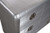 42" Silver Aluminum Three Drawer Standard Dresser (489224)