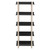 Reprieve Bookcase - Natural Black EEI-2786-NAT-BLK