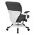 Padded Seat Managers Chair - Grey (5200W-2M)