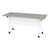 5' White Frame With Grey Top Table - White (84225WG)