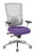 Progrid White Mesh Mid Back Chair - White/Purple (95672-512)