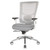 Progrid White Mesh Mid Back Chair - White/Steel (95672-5811)