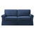Ashton Slip Cover Sofa - Navy (ASN53-S66)