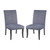 Hamilton Dining Chair - Navy (Pack Of 2) (HMLDC2-SK74)