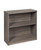 Lodi Bookcase 2-Shelf, 30Wx12Dx29H - Urban Walnut (LOD-55-URB)