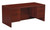 Napa Double Pedestal Desk 60"X30" - Mahogany (NAPMAH-TYP4)