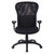 Black Mesh High Back Chair With 2 To 1 Synchro Tilt Control - Black (PE9401R)