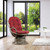 Tahiti Rattan Swivel Rocker - Red (TAH320-RD)