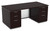 Tuxedo Double Pedestal Desk 72X36 - Dark Roast (TUXDKR-TYP2)
