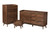 Lena Mid-Century Modern Walnut Brown Finished Wood 3-Piece Storage Set LV4ST4240WI-Columbia-3PC Storage Set