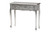 Newton Classic And Traditional Silver Finsihed Wood 2-Drawer Console Table JY18A091-Silver-Console